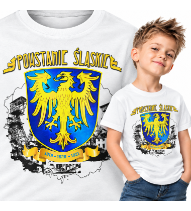 KOSZULKA DZIECIĘCA Patriotyczna  POWSTANIE ŚLĄSKIE